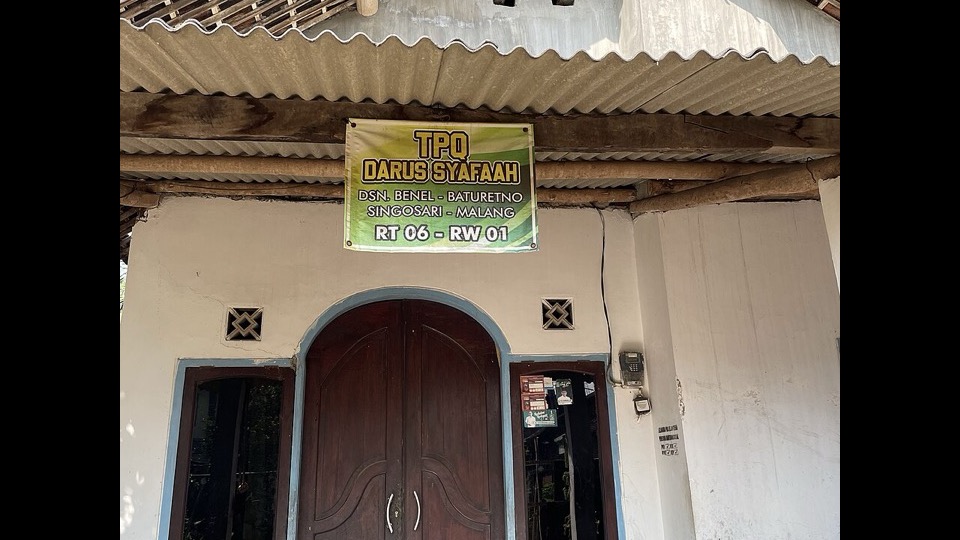 Kegiatan belajar TPQ di Indonesia